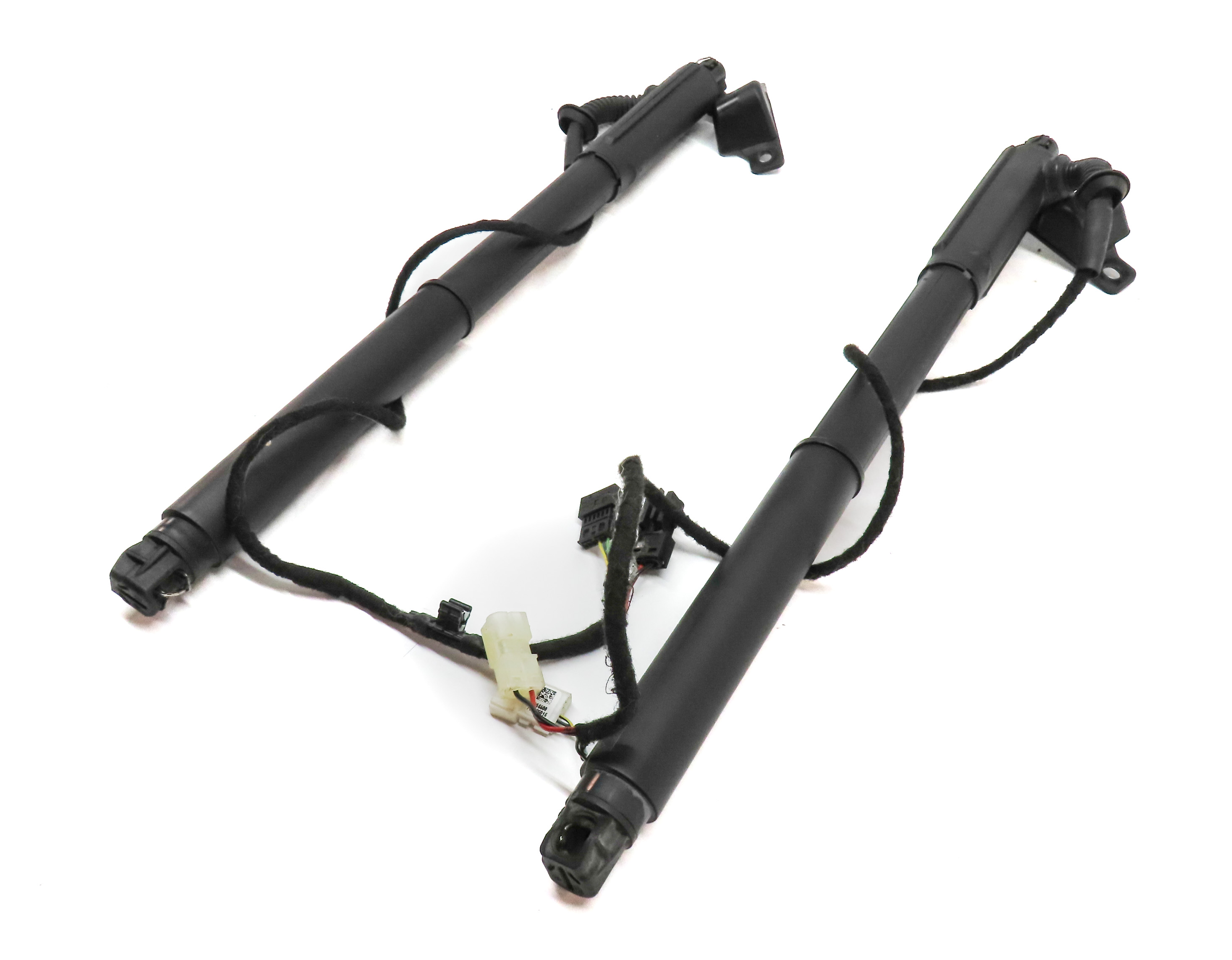 2007-2013 BMW X5 (E70) REAR HATCH TRUNK SPINDLE DRIVE ELECTRIC SHOCK STRUT SET-2 — exact item pictured